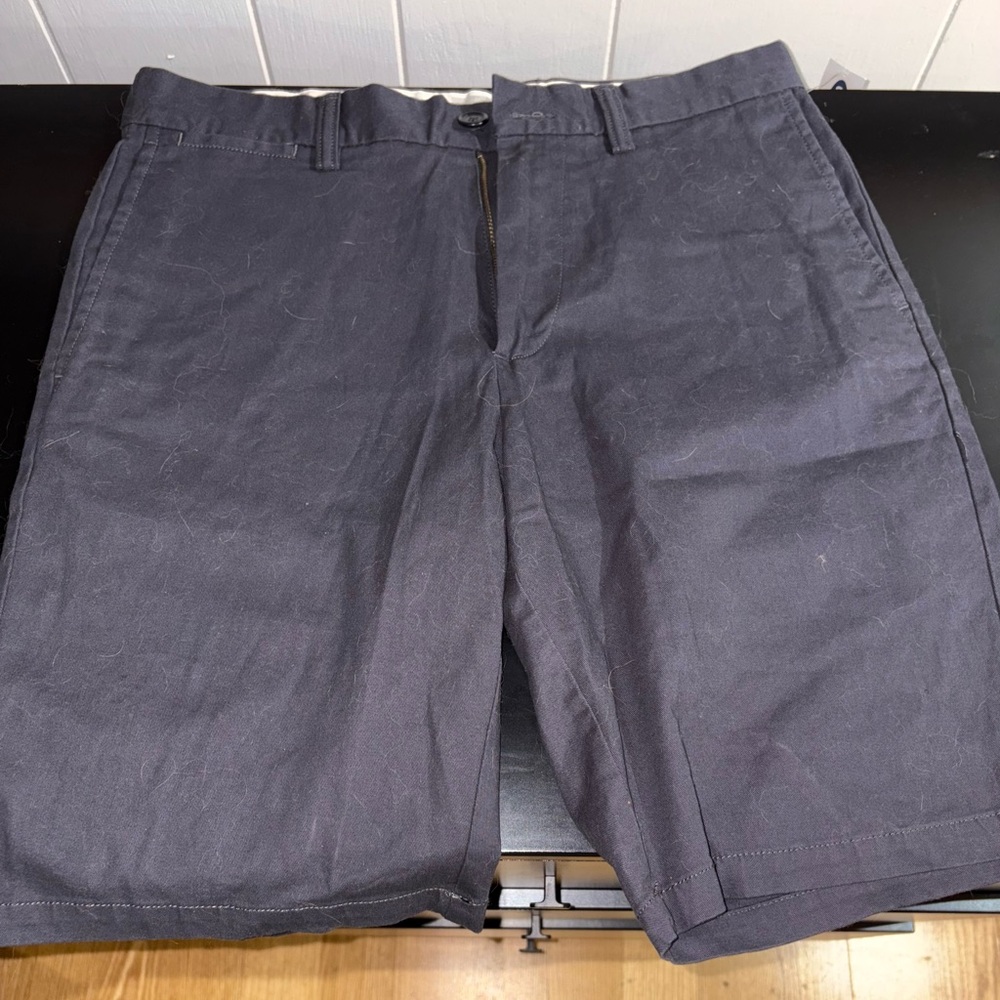 Old Navy Men's Dark Gray Flat Front Shorts